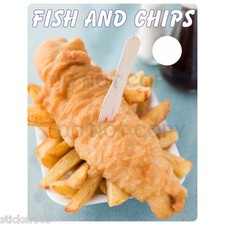2x  fish and chip shop vinyl