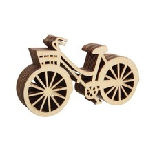 10Pcs Wooden Bike Veneers