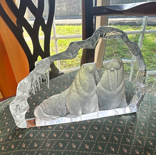 Clear scandinavian art glass - clear,