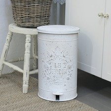 Vintage Step On Trash Can