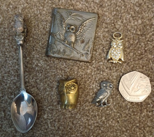 Vintage owl collectables - vintage,