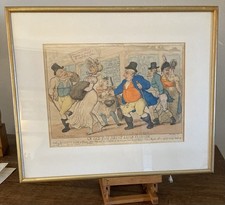 THOMAS ROWLANDSON ANTIQUE HAND