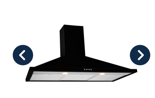 Leisure 100cm black - 100cm, wall