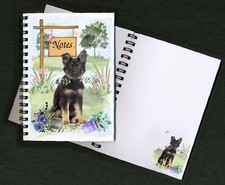 German Shepherd Dog Notebook/Notepad + small image on every page by Starprint