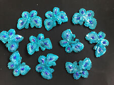 Job Lot 10 Sequin Embroidered