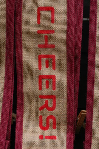 Jute hessian wine bag bottle - hessian,