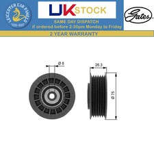 Gates Deflection Guide Pulley