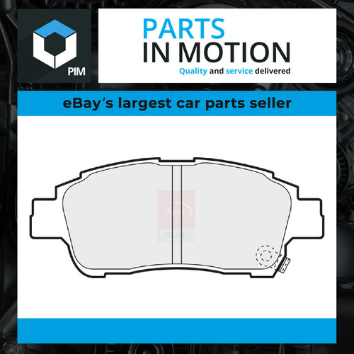 Brake pads set fits - fits, toyota