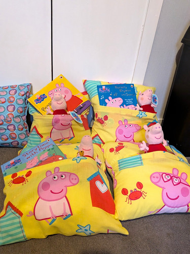 Peppa pig storybook - peppa, cushion