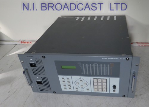 Sony siu 100 - system, interface