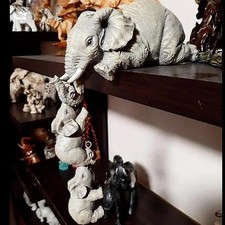 3Pcs Cute Elephant Family