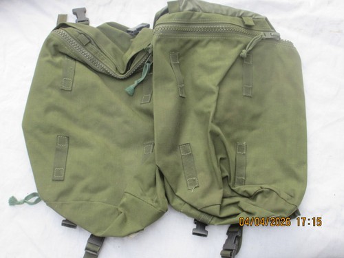 Webbing side pouches - 2x,