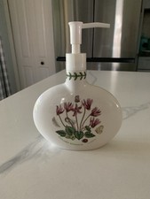 PORTMEIRION Croscill Home Botanic Garden Cyclamen Porcelain Soap Dispenser AA071