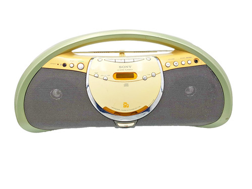Sony y3l sports boombox - zs-y3l,