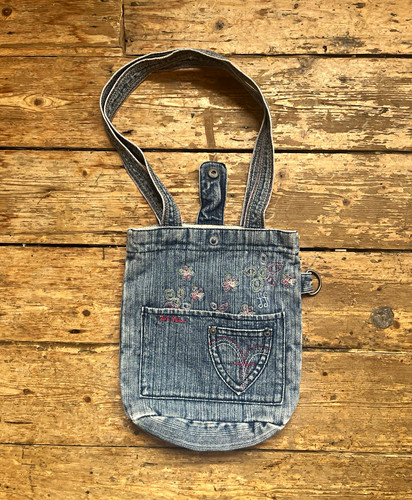 Fat face denim tote - denim, bag