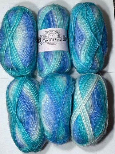 Gradient mohair look luxury - gradient,
