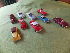 8 American USA Cars Bel Air Thunderbird Dinky Franklin MOY Ertl Solido FREE P&P