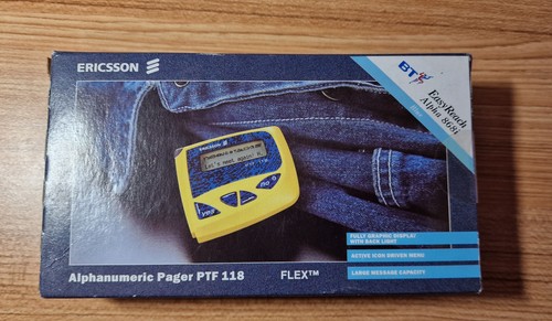 Ericsson alphanumeric pager - alphanumeric,