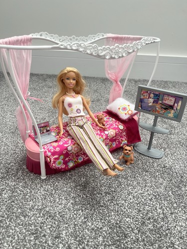 2007 rare barbie bedroom with - rare,