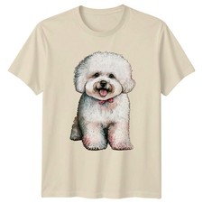 Bichon frise dog animals mens - frise,