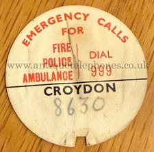 Genuine GPO telephone dial