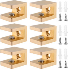 6 PCS U-Clamp Shower Glass