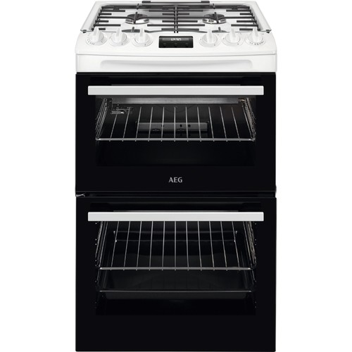 Aeg 550mm double - aeg, cooker