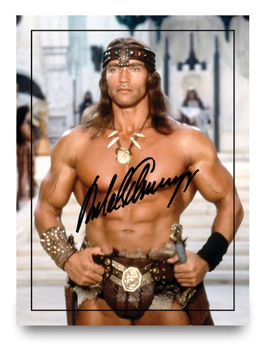 Arnold schwarzenegger signed - arnold,