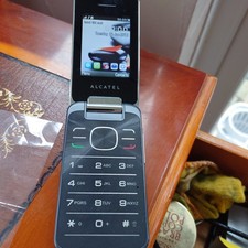 Alcatel 2010G One Touch Mobile Phone  - Black Flip