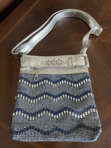 Blue and silver dazzling bling - and,