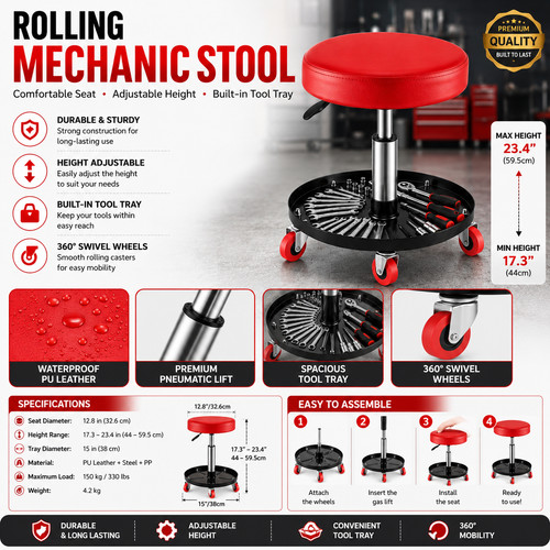 Mechanic round creeper mobile - mechanic,