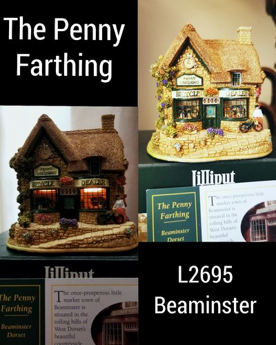 Rare light lilliput lane - up,