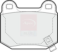 Brake Pads Set PD3389 Apec