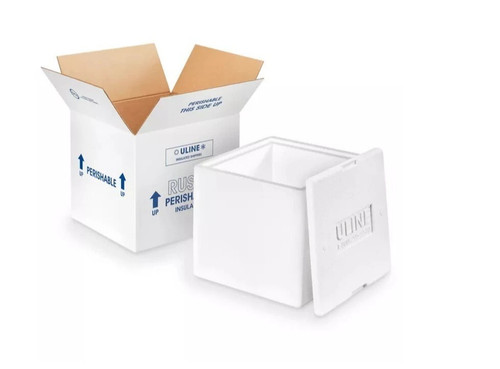 Uline shipping and styrofoam