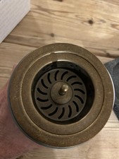 Lusso Windsor Single Kitchen Basket Strainer Waste Aged Bronze