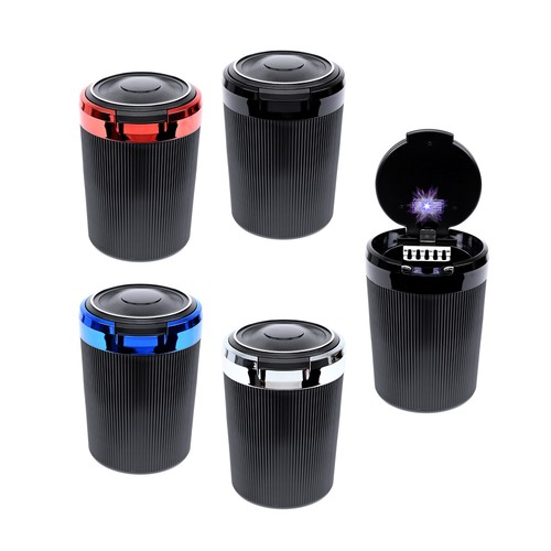 Car ashtray with - car, led
