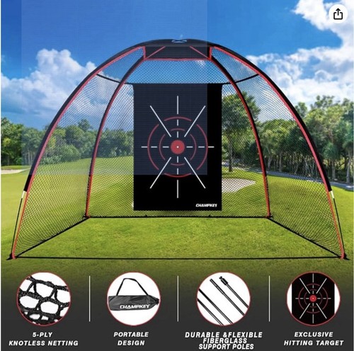 Champkey golf net premium - golf, 10'