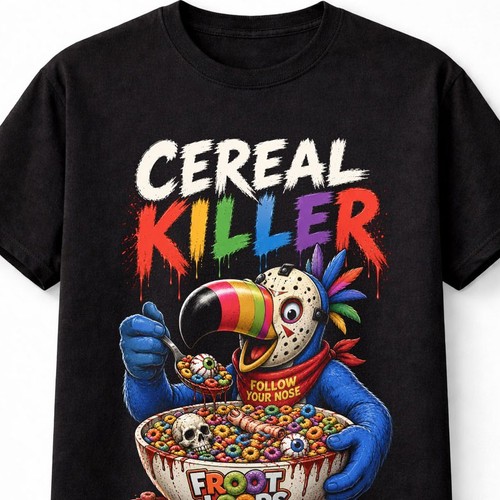 Cereal killer horror toucan - killer,