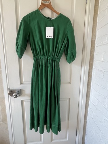 Ymc green garden dress size - ymc,