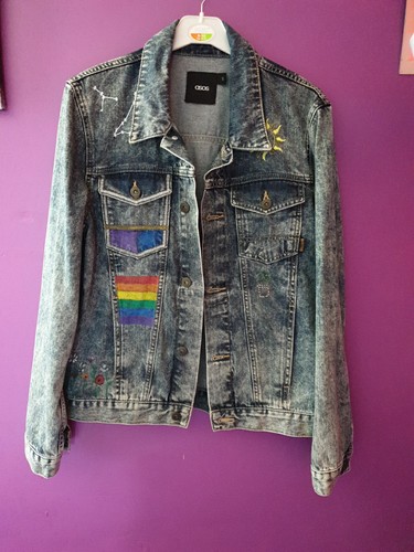 Asos pride rainbow denim - pride/rainbow,