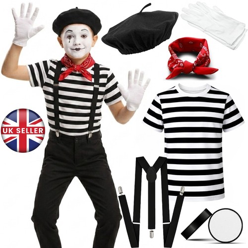 Mime artist french - french, man