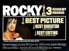 ROCKY 1976 UK quad poster