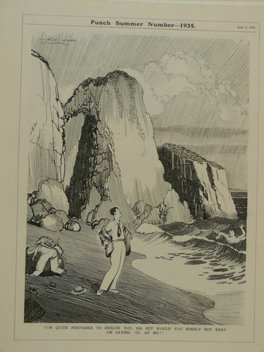 7x10 punch cartoon 1935 - punch, i`m