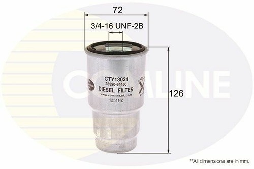 Fuel filter for toyota corolla - fuel,