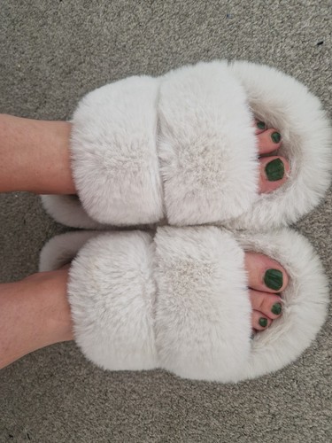 Fluffy women slipper - fluffy, women's