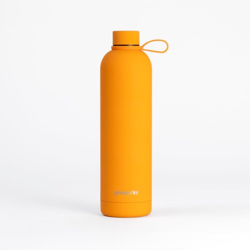 Water bottle orange - 1l,
