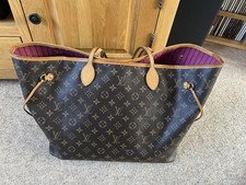 Louis Vuitton Neverfull GM Tote Brown Canvas Coated Monogram