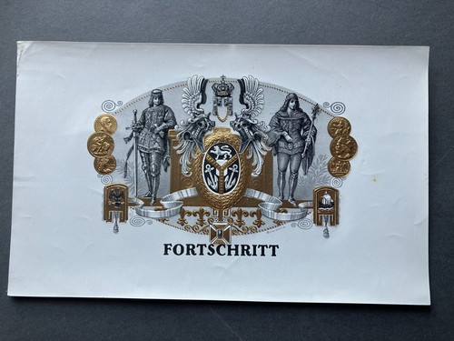 Vintage embossed cigar box - embossed,