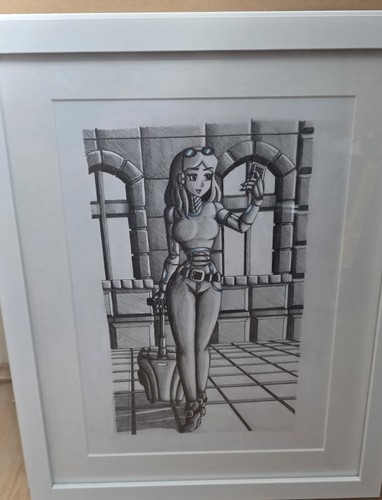 Original framed dale sheen - framed,