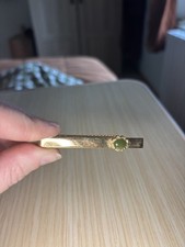 Vintage Gold Tone Tie bar